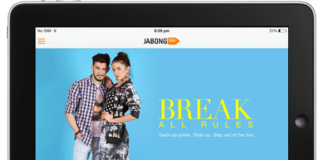 jabong ipad app