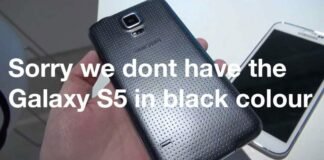 Samsung Galaxy S5 Black