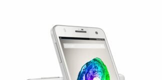 LAVA Iris X5 White color