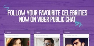 Celebrities on Viber