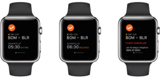 Cleartrip App Apple Watch