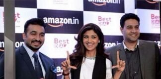 Best Deal Founders Raj Kundra and Shilpa Shetty at the first ever TV commerce and E commerce partnership.