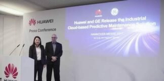 Huawei and GE Release Industrial Cloud-based Predictive Maintenance Solution
