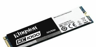 KC1000 NVMe PCIe SSD