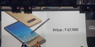 Samsung Galaxy Note 8 with dual rear cameras launched in India for INR 67,900
