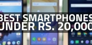 Best Smartphones 2017 under INR 20,000