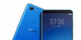 Vivo V7 Energetic Blue