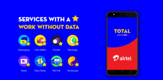 partners with Airtel to bring 'Total, built by hike' on devices