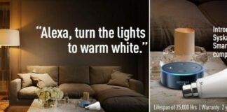 Syska smart lights with Amazon Alexa support launched in India