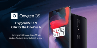 OxygenOS 5.1.9 OTA update