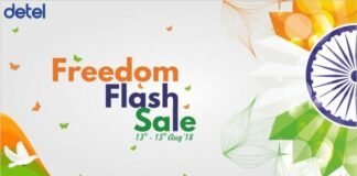 Detel Freedom Flash Sale