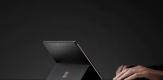 Surface Headphones, Surface Pro 6, Surface Studio 2, and Surface Laptop 2