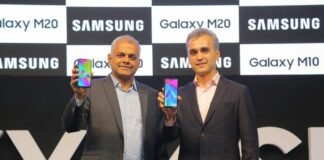 Samsung Galaxy M10 and Galaxy M20