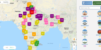 AQI India Launches a Mobile App to Help Users Track Air Pollution Levels