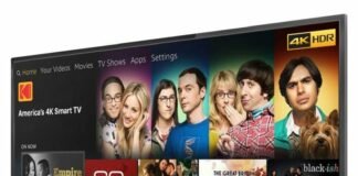 KODAK 4K 43UHDX Smart LED TV