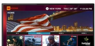 Kodak XPRO series 32 and 40-inch Smart LED TVs