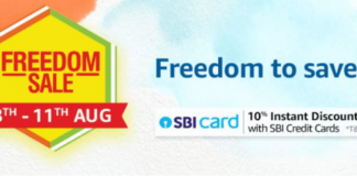 Amazon Freedom Sale