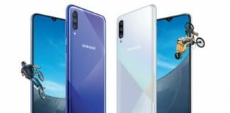 Samsung Galaxy A30s and A50s