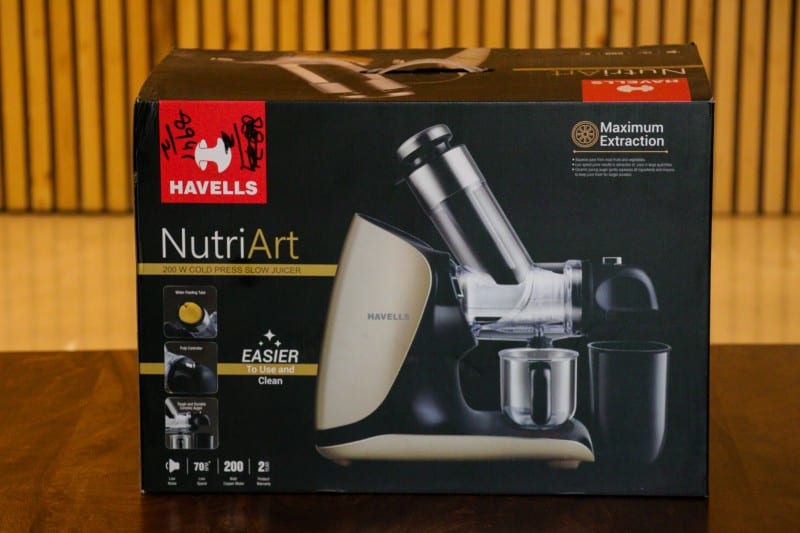 Buy HAVELLS Nutri Art Cold Press Slow Juicer - 200 W