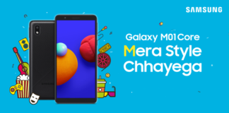 Galaxy M01 Core