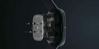 Fitbit Sense exploded view