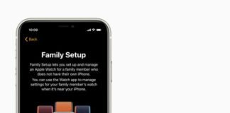 apple-watch-se Family setup