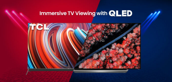 TCL QLED 4K C815 and LG OLED C9