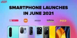 Smartphones launching in the month of June