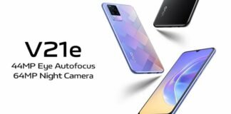 Vivo V21e 5G specifications
