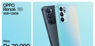OPPO launches Reno 6