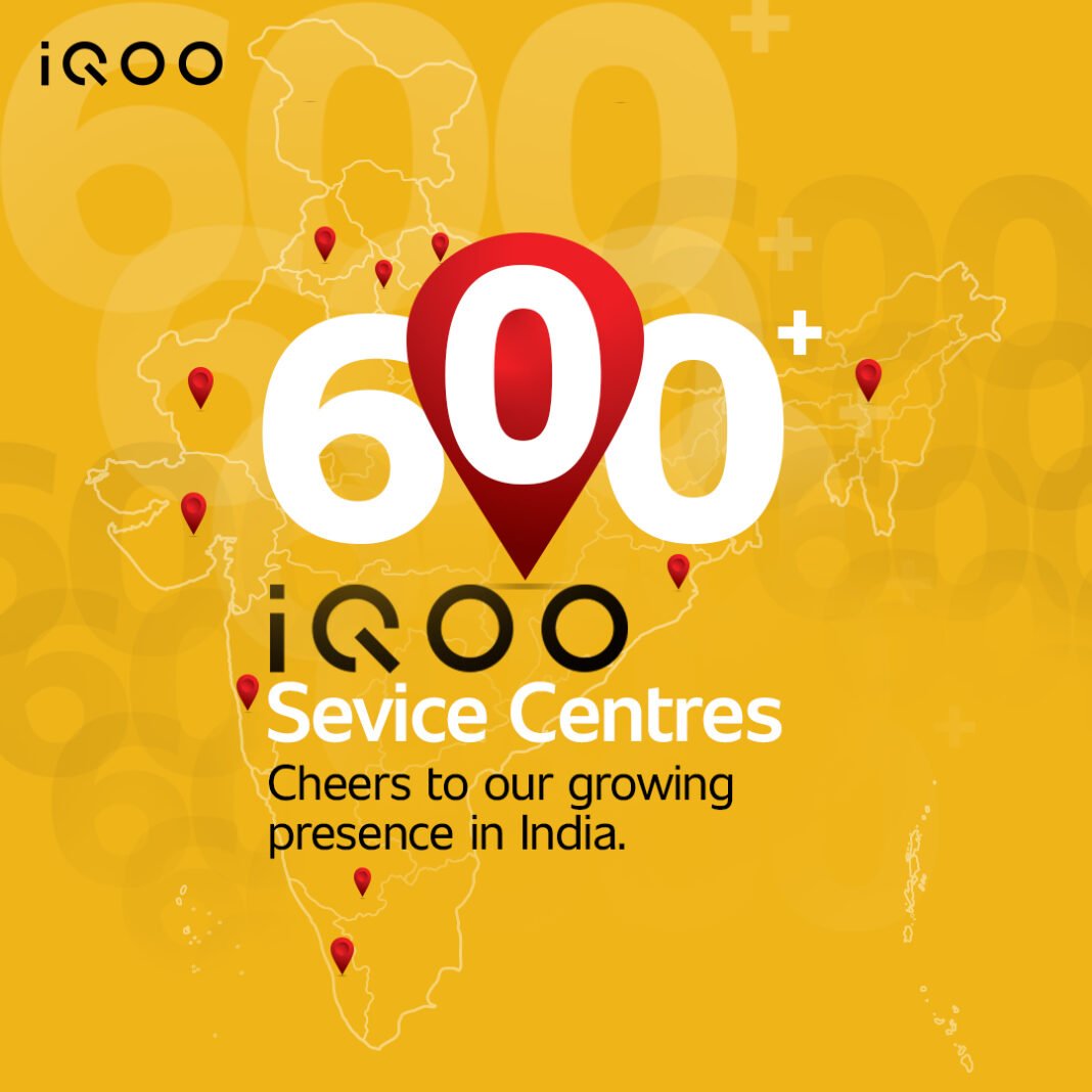 iQOO Adds 600+ Service-Centres iQOO expands their After Sales