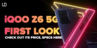 iQOO Z6 5G First Look - Check out its Price, Specs here