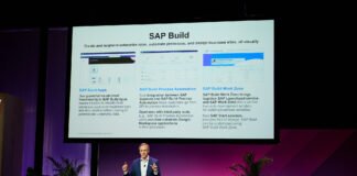 Juergen Mueller, Chief Technology Officer and Executive Board Member at SAP SE announces the launch of SAP Build at SAP TechEd 2022