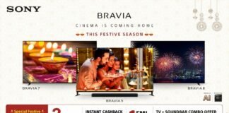 Sony India unveils festive offers aligned with new GST benefits, bringing premium entertainment closer to customers